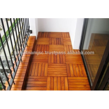 Outdoor Wood Decking Tiles - Eco-friendly